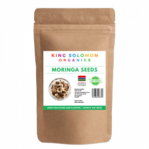 King Solomon Organics | Organic Moringa Seeds for Eating and Planting | 500 Seeds | Product of The Gambia